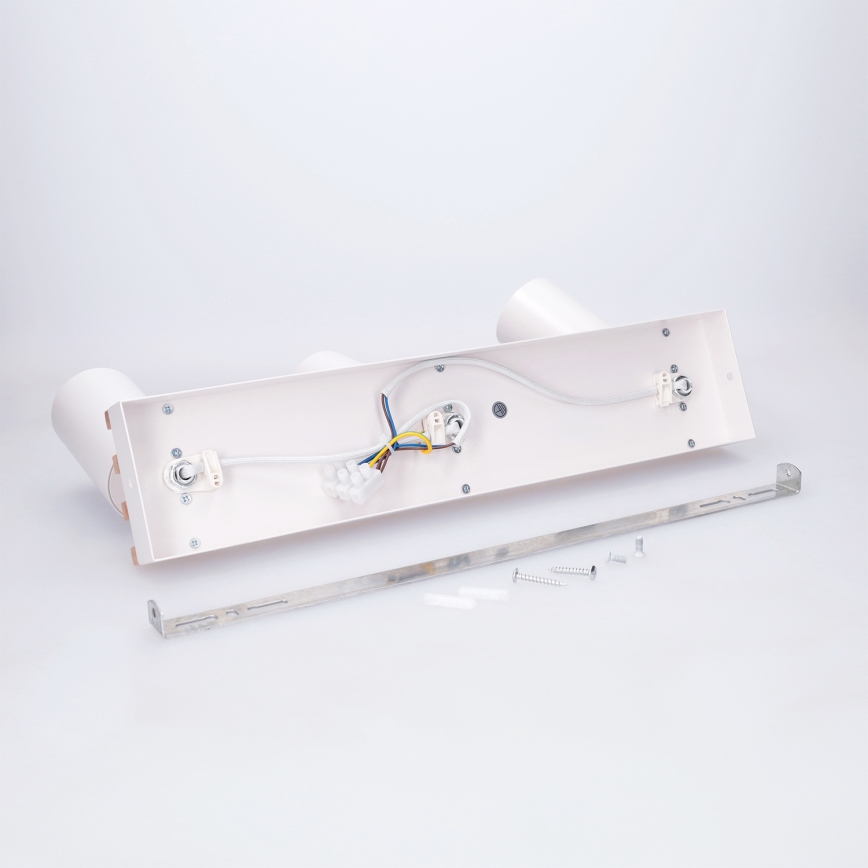 BRILAGI - Kohdevalaisin SELE WOOD ACOUSTIC 3xGU10/30W/230V valkoinen/puu