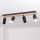 Brilagi - Kohdevalaisin SELE WOOD ACOUSTIC 4xGU10/30W/230V musta/puu