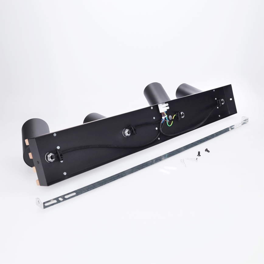 Brilagi - Kohdevalaisin SELE WOOD ACOUSTIC 4xGU10/30W/230V musta/puu