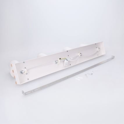 Brilagi - Kohdevalaisin SELE WOOD ACOUSTIC 4xGU10/30W/230V valkoinen/puu