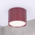 BRILAGI - Kohdevalaisin SMOOTH 1xGX53/15W/230V 60x82 mm burgundinpunainen