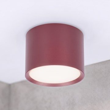 BRILAGI - Kohdevalaisin SMOOTH 1xGX53/15W/230V 60x82 mm burgundinpunainen