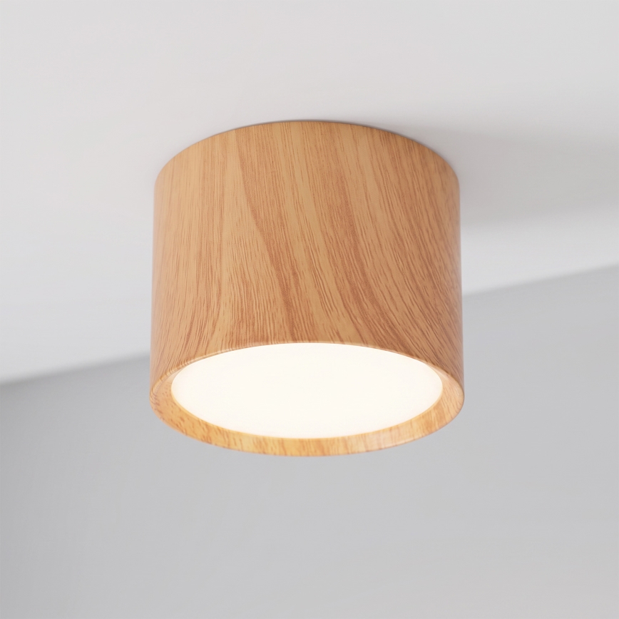 BRILAGI - Kohdevalaisin SMOOTH 1xGX53/15W/230V 60x82 mm tammi-dekori