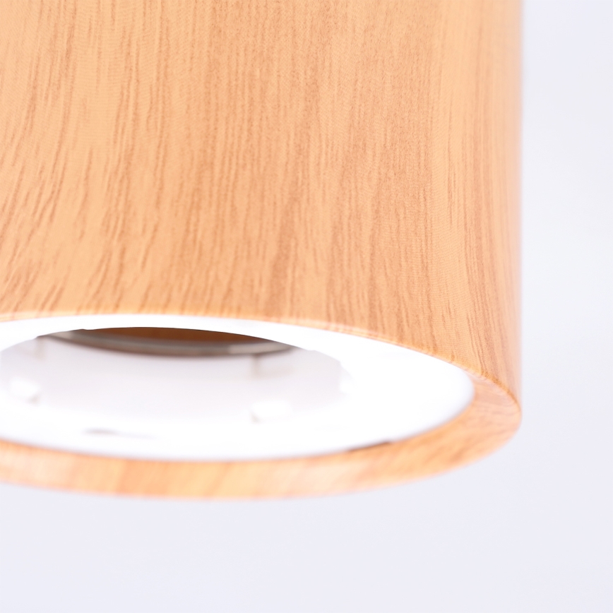 BRILAGI - Kohdevalaisin SMOOTH 1xGX53/15W/230V 60x82 mm tammi-dekori