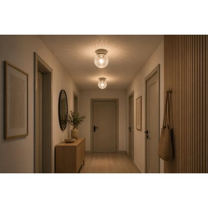 Brilagi - Kohdevalaisin STELLA 1xE27/60W/230V beige/kultainen