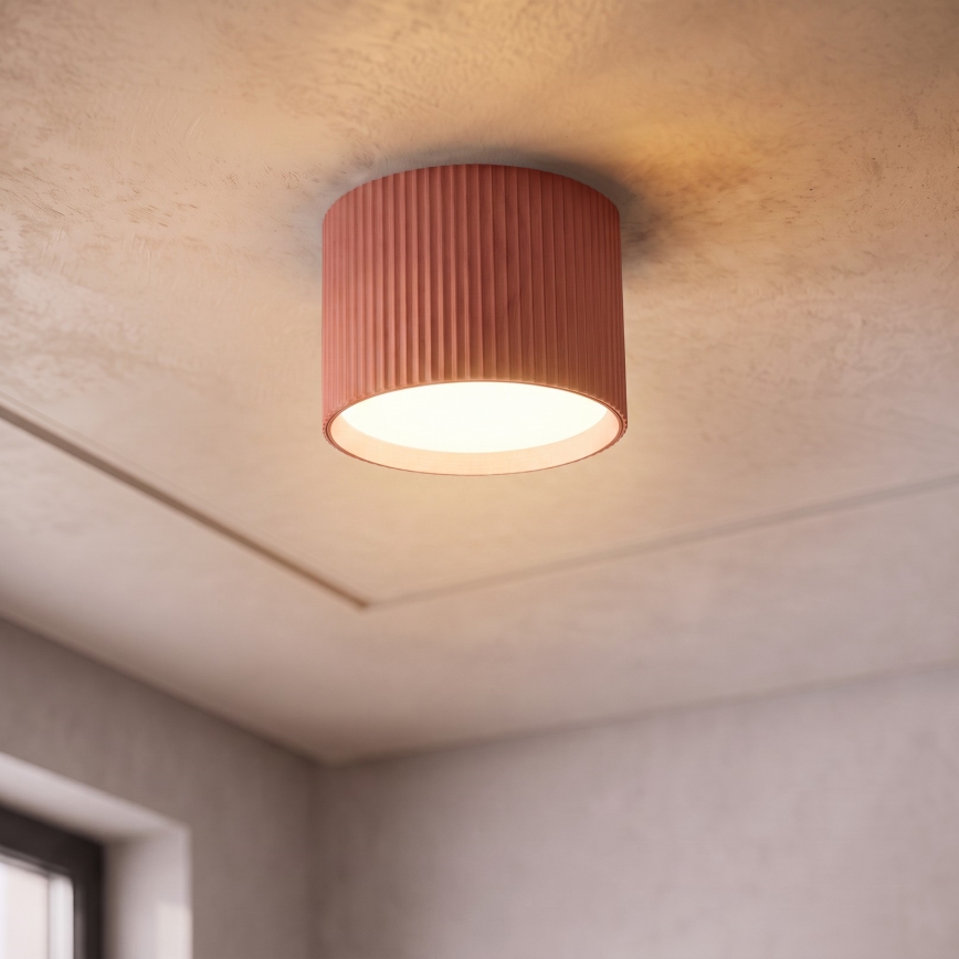 BRILAGI - Kohdevalaisin STRIPY 1xGX53/15W/230V 60x82 mm vaaleanpunainen