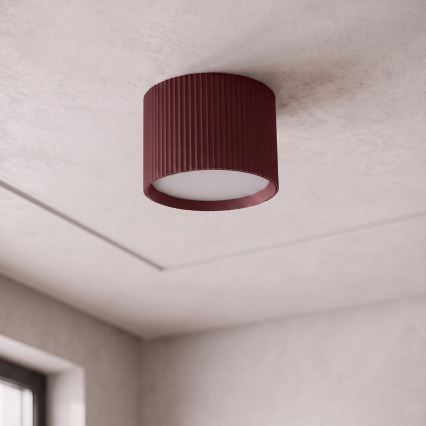 BRILAGI - Kohdevalaisin STRIPY 1xGX53/15W/230V 60x82 mm viininpunainen