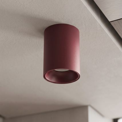 BRILAGI - Kohdevalaisin TRINE 1xGU10/30W/230V burgundinpunainen