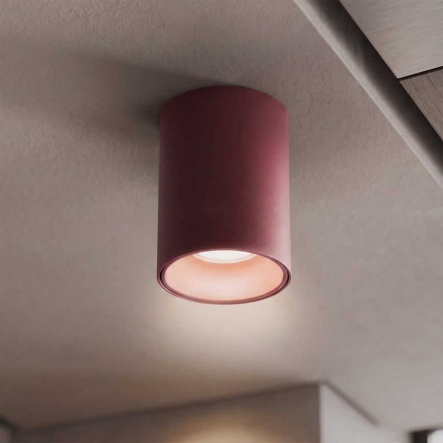BRILAGI - Kohdevalaisin TRINE 1xGU10/30W/230V burgundinpunainen