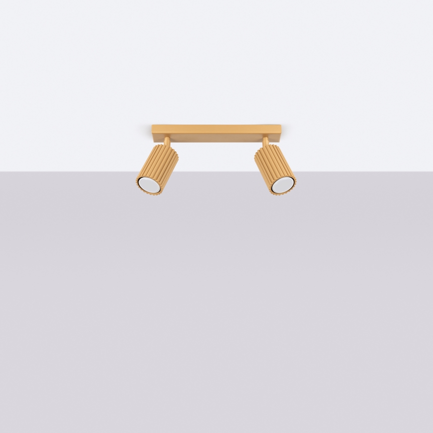 Brilagi - Kohdevalo CRESTO 2xGU10/10W/230V kulta