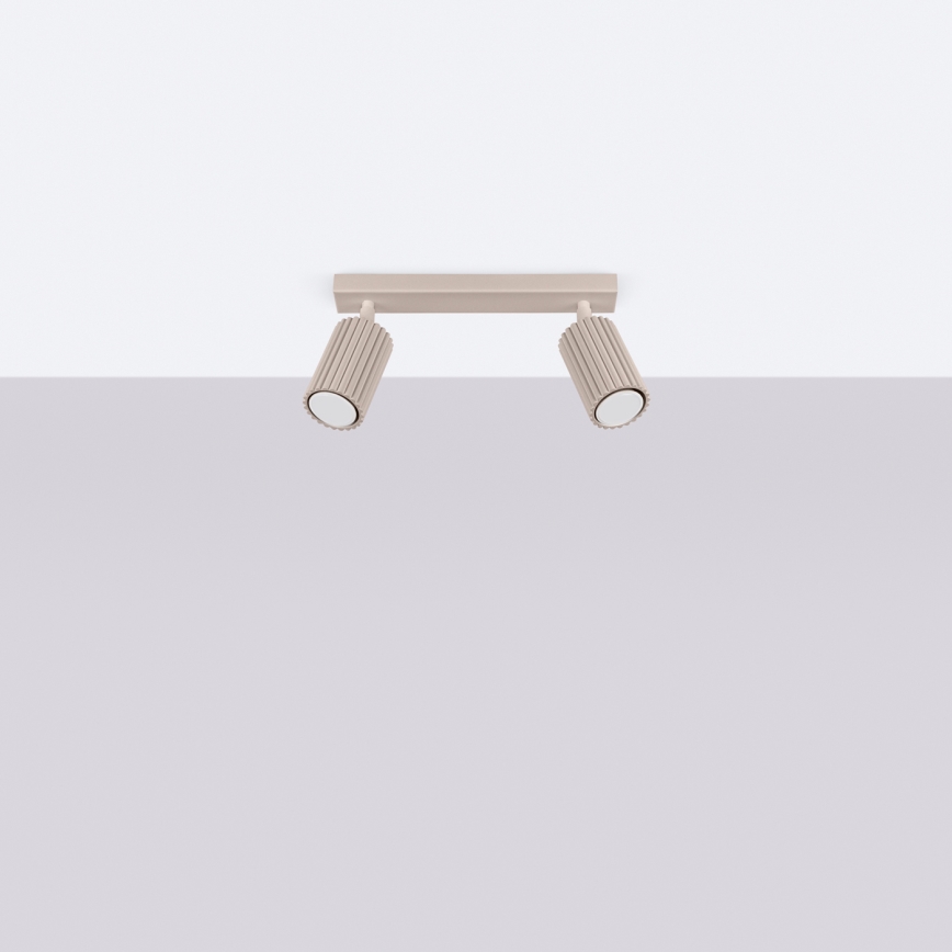 Brilagi - Kohdevalo CRESTO 2xGU10/10W/230V taupe