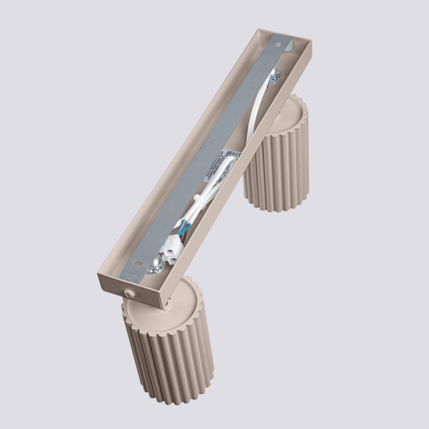 Brilagi - Kohdevalo CRESTO 2xGU10/10W/230V taupe