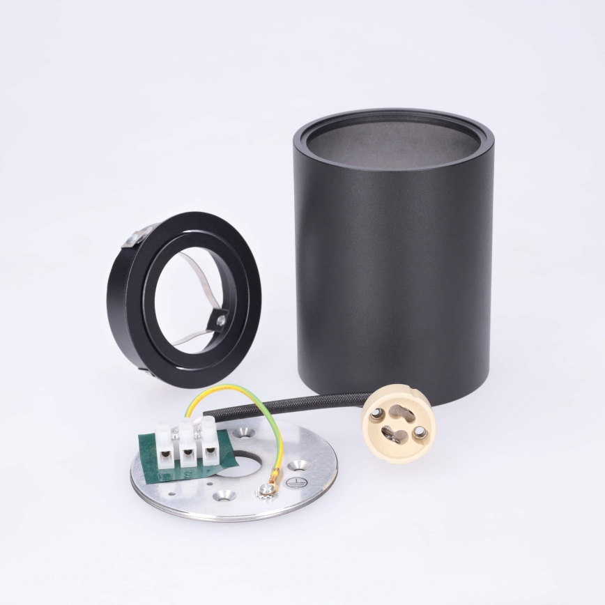 BRILAGI - Kohdevalo MIA 1xGU10/30W/230V 100x80 mm musta