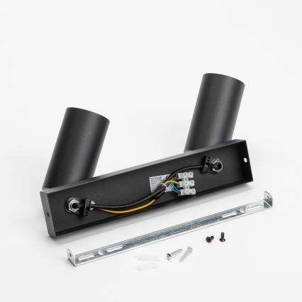 Brilagi - Kohdevalo SELE 2xGU10/30W/230V musta