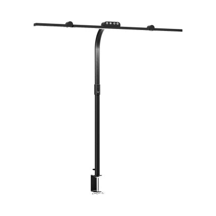 Brilagi - himmennettävä kosketusohjattu LED-pöytävalaisin klipsillä VARIO LED/24W/230V 3000-6500K CRI 92 musta