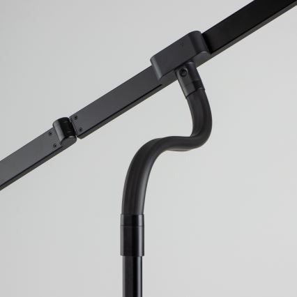 BRILAGI - himmennettävä kosketusohjattu LED-pöytävalaisin klipsillä VARIO LED/24W/230V 3000-6500K CRI 92 musta