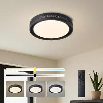 Brilagi - KREON LED-himmennettävä kattovalaisin 54W/230V 3000-6000K valkoinen halkaisija 38 cm + kaukosäädin