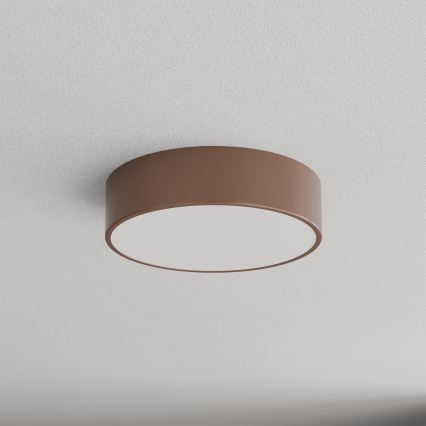 Brilagi - Kylpyhuoneen kattovalaisin CLARE 2xE27/24W/230V halkaisija 30 cm IP54 ruskea