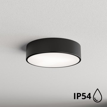 Brilagi - Kylpyhuoneen kattovalaisin CLARE 2xE27/24W/230V halkaisija 30 cm musta IP54
