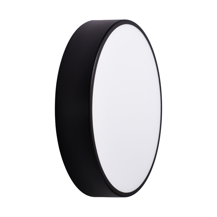 Brilagi - Kylpyhuoneen kattovalaisin CLARE 3xE27/24W/230V halkaisija 40 cm musta IP54