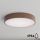 Brilagi - Kylpyhuoneen kattovalaisin CLARE 4xE27/24W/230V, halkaisija 50 cm, IP54, ruskea