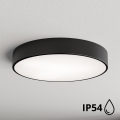 Brilagi - Kylpyhuoneen kattovalaisin CLARE 4xE27/24W/230V Ø 50 cm IP54, musta