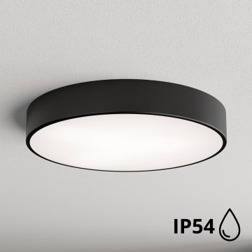Brilagi - Kylpyhuoneen kattovalaisin CLARE 4xE27/24W/230V Ø 50 cm IP54, musta