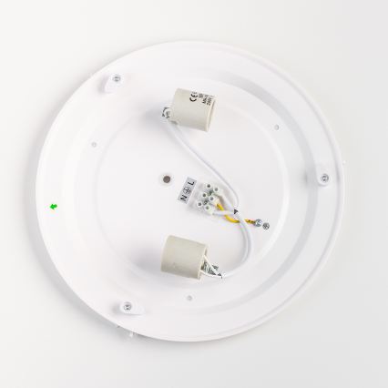 BRILAGI - Kylpyhuoneen kattovalaisin POOL 2xE27/15W/230V halkaisija 30 cm IP54 musta