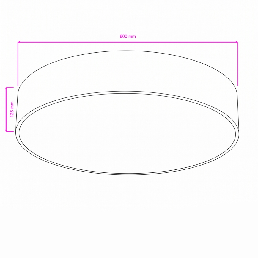 Brilagi - Kylpyhuoneen kattovalaisin POOL 5xE27/15W/230V Ø 60 cm IP54 beige