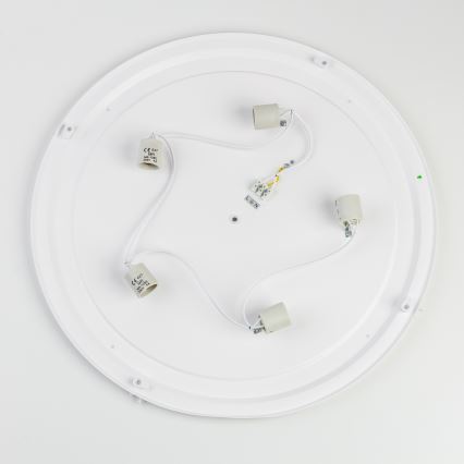 Brilagi - Kylpyhuoneen kattovalaisin POOL 5xE27/15W/230V Ø 60 cm IP54 musta