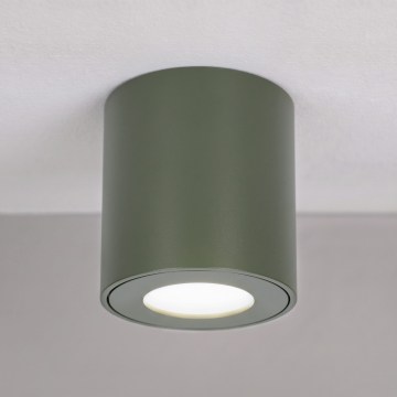 BRILAGI - Kylpyhuoneen kohdevalaisin MIA 1xGU10/30W/230V 60x82 mm 84x80 mm tummanvihreä IP54
