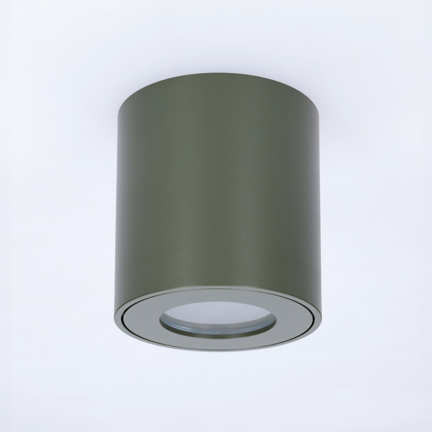 BRILAGI - Kylpyhuoneen kohdevalaisin MIA 1xGU10/30W/230V 60x82 mm 84x80 mm tummanvihreä IP54