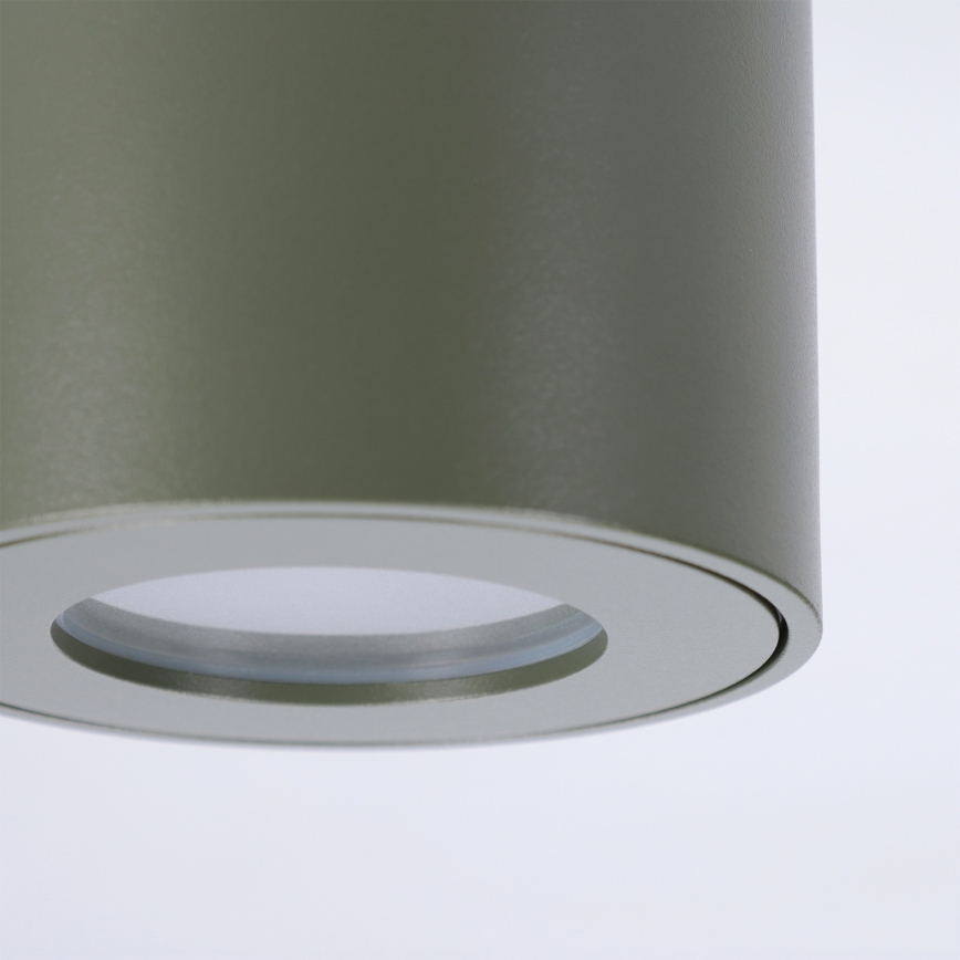BRILAGI - Kylpyhuoneen kohdevalaisin MIA 1xGU10/30W/230V 60x82 mm 84x80 mm tummanvihreä IP54
