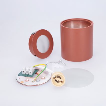 BRILAGI - Kylpyhuoneen kohdevalaisin MIA 1xGU10/30W/230V 84x80 mm ruskea IP54