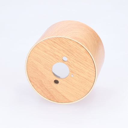 BRILAGI - Kylpyhuoneen kohdevalaisin SMOOTH 1xGX53/15W/230V 60x82 mm tammi-dekori IP54