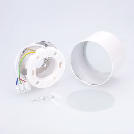 BRILAGI - Kylpyhuoneen kohdevalaisin SMOOTH 1xGX53/15W/230V 60x82 mm valkoinen IP54