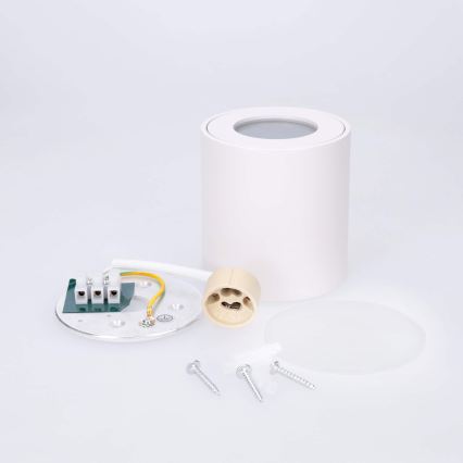 BRILAGI - Kylpyhuoneen kohdevalo MIA 1xGU10/30W/230V 84x80 mm valkoinen IP54