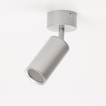 Brilagi - Kylpyhuoneen kohdevalo SELE 1xGU10/30W/230V IP44 hopea