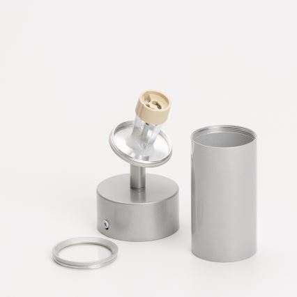 Brilagi - Kylpyhuoneen kohdevalo SELE 1xGU10/30W/230V IP44 hopea