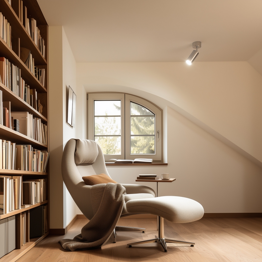 Brilagi - Kylpyhuoneen kohdevalo SELE 1xGU10/30W/230V IP44 kiiltävä kromi