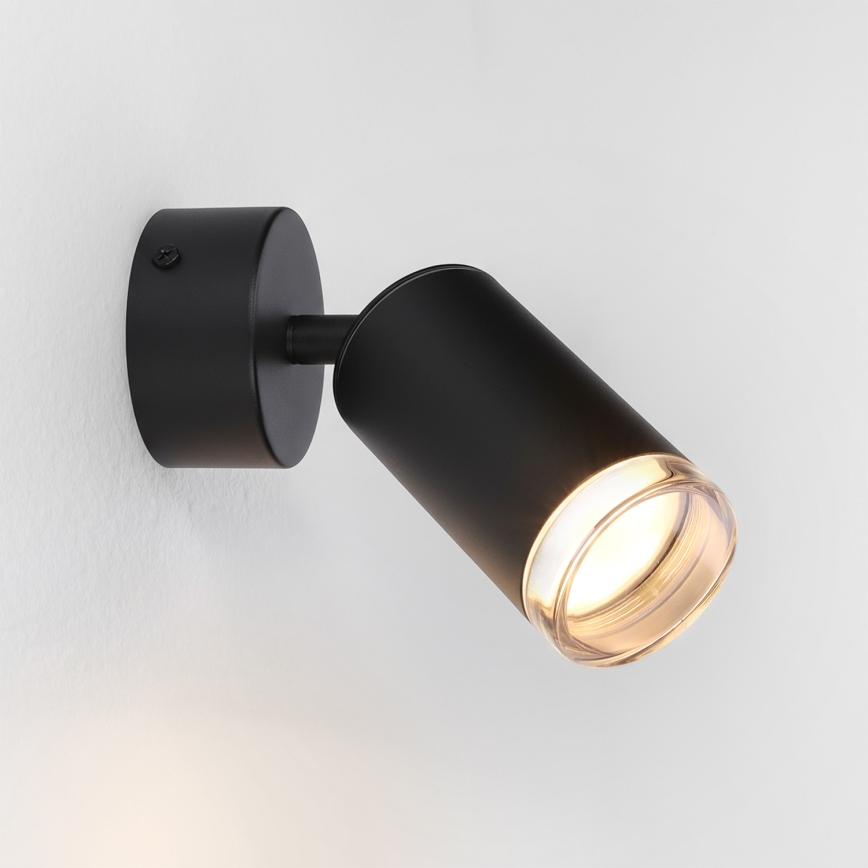 Brilagi - Kylpyhuoneen kohdevalo SELE 1xGU10/30W/230V IP44 musta