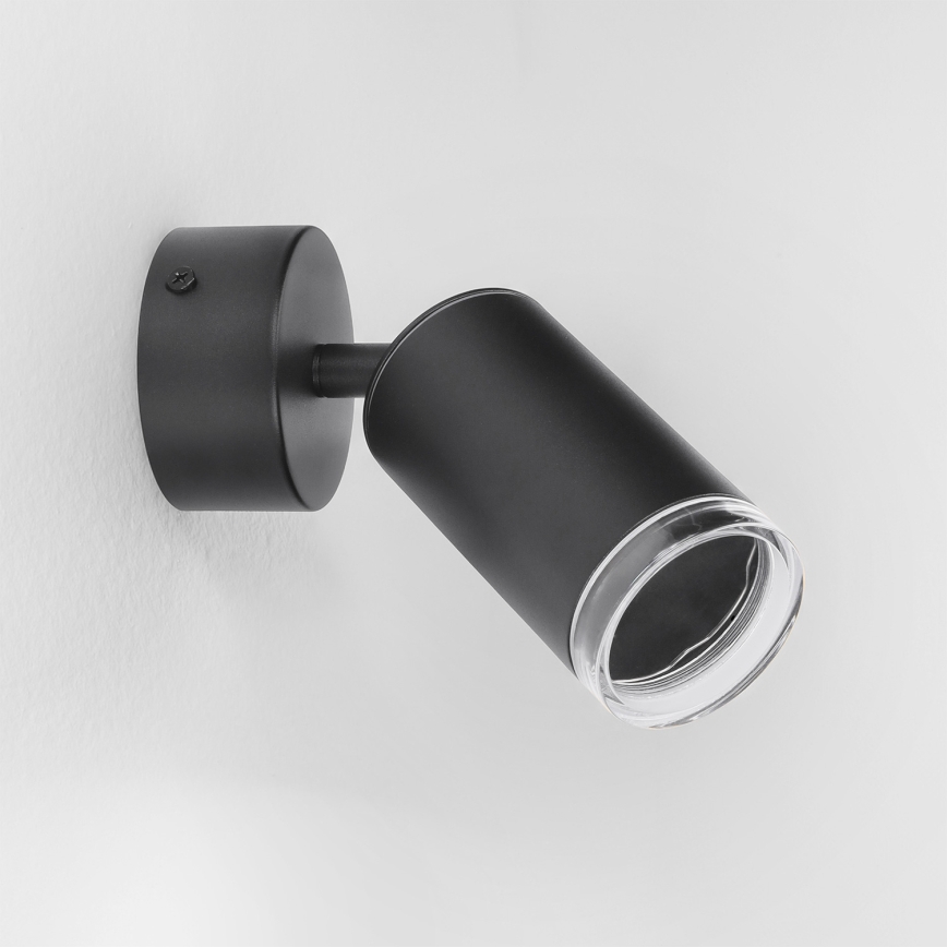 Brilagi - Kylpyhuoneen kohdevalo SELE 1xGU10/30W/230V IP44 musta