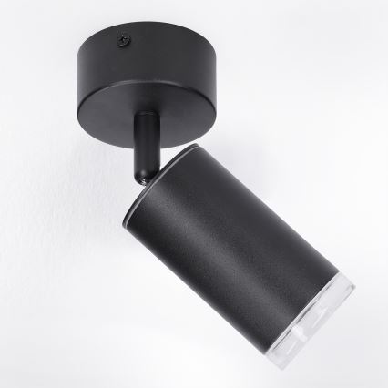 Brilagi - Kylpyhuoneen kohdevalo SELE 1xGU10/30W/230V IP44 musta