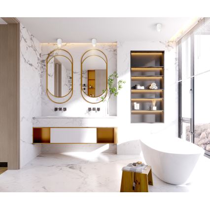 Brilagi - Kylpyhuoneen kohdevalo SELE 1xGU10/30W/230V IP44 valkoinen