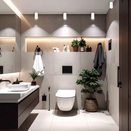 Brilagi - Kylpyhuoneen kohdevalo SELE 1xGU10/30W/230V IP44 valkoinen