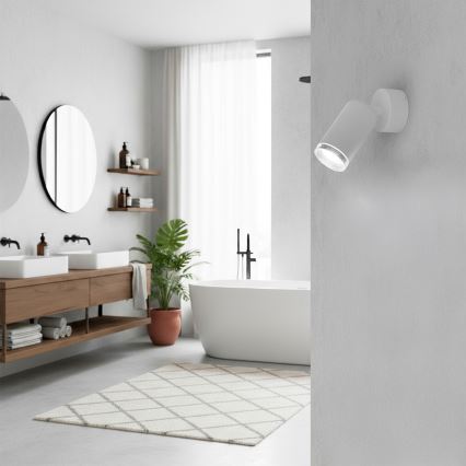 Brilagi - Kylpyhuoneen kohdevalo SELE 1xGU10/30W/230V IP44 valkoinen