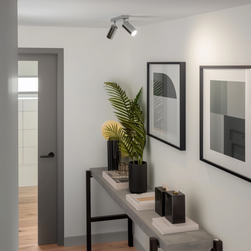 Brilagi - Kylpyhuoneen kohdevalo SELE 2xGU10/30W/230V IP44 kiiltävä kromi