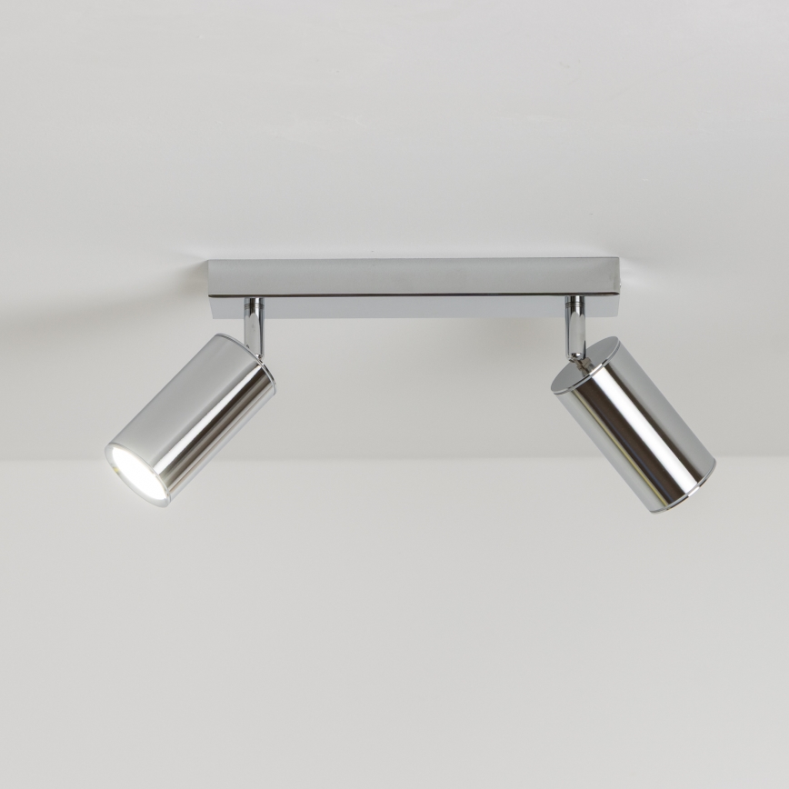 Brilagi - Kylpyhuoneen kohdevalo SELE 2xGU10/30W/230V IP44 kiiltävä kromi