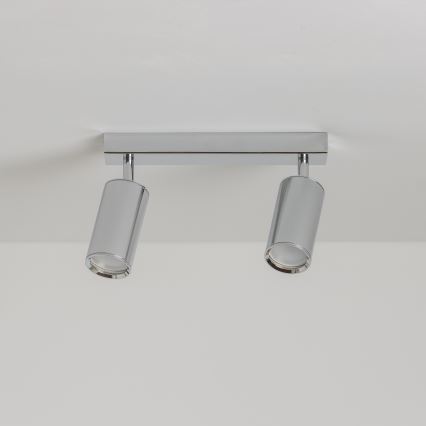 Brilagi - Kylpyhuoneen kohdevalo SELE 2xGU10/30W/230V IP44 kiiltävä kromi