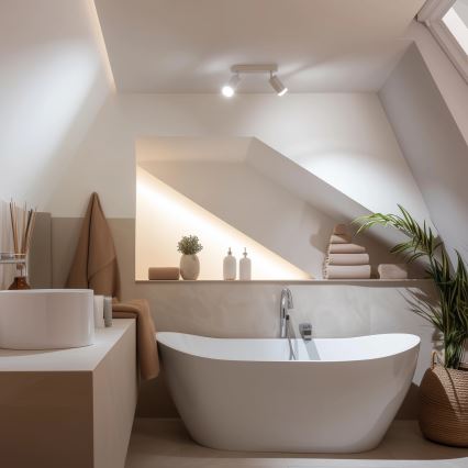 Brilagi - Kylpyhuoneen kohdevalo SELE 2xGU10/30W/230V IP44 valkoinen